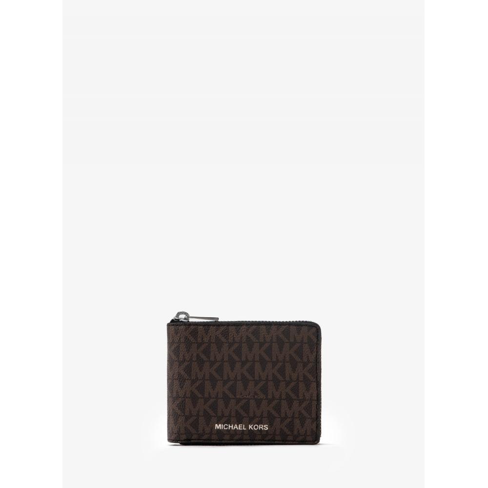 

ФОЛДЖОН MICHAEL KORS С КАРМАНОМ ДЛЯ МОНЕТ 36U2LCOF3B1228 КОРИЧНЕВЫЙ ЧЕРНЫЙ
