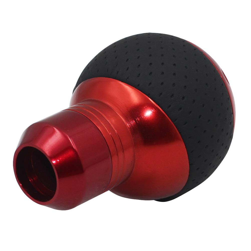 Sakan Car Shift Knob Round Shift Cover 5 Speed Red