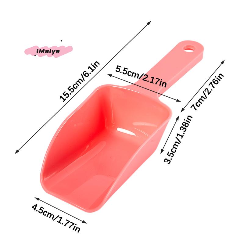 M-Mini Plastová lopatka na led Kuchyňská naběračka na mouku, potraviny, bonbóny, zmrzlinu Dezertní lopatky na bonbóny, fazole Párty bufet Malé nástroje