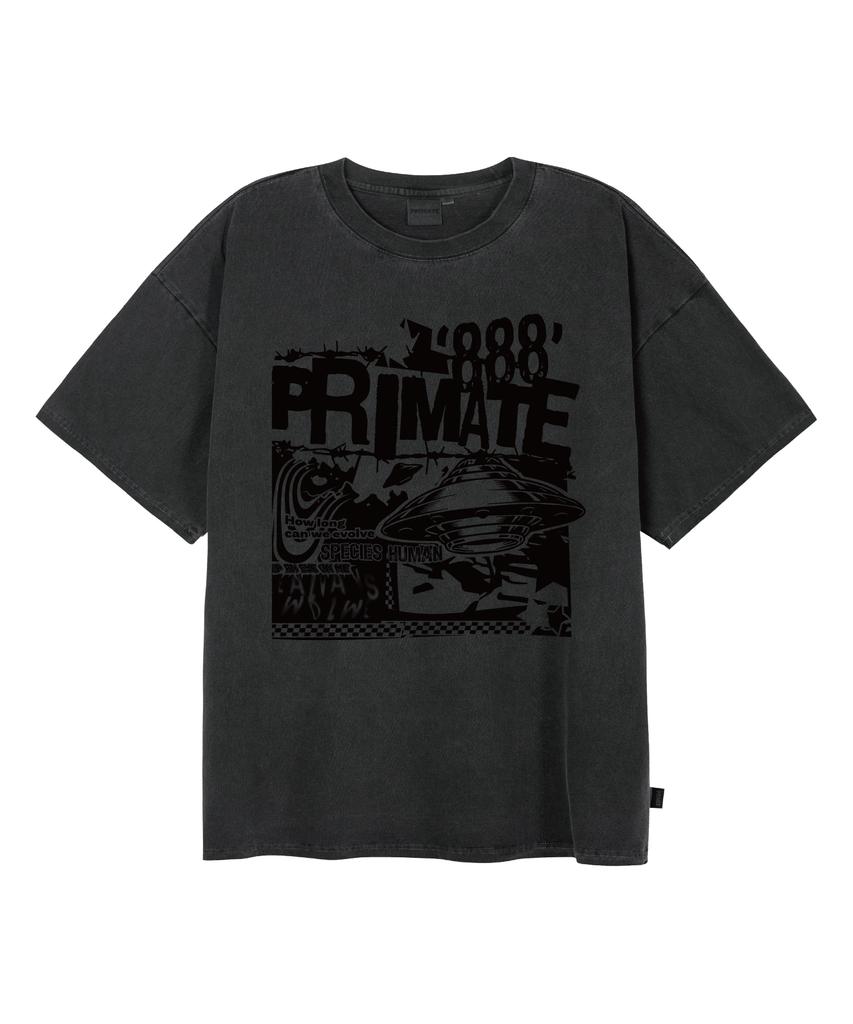 PRIMATE Space Oversized Pigment Short Sleeve T-Shirt 4 Colors