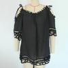 Sexy Lace Crochet Backless Mini Dress Summer Beach Vacation Lady Garment Above Knee Length Sunscreen