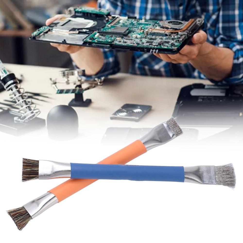 2pcs for IC Glue Removal Anti Static Cleaning Brush