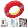6 Rolls Double Sided Tape Weatherproof Adhesive Removable Heavy Duty Mounting Tape for Wall Hanging Frame Installation