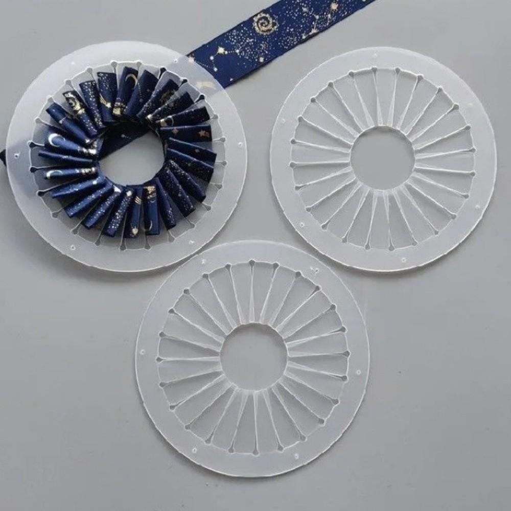 9cm 12cm 15cm Fabric Flower Maker DIY Ribbon Rosette Maker Ribbon Flower Making Tool  Crafting