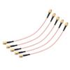 5Pcs RF Coaxial Cable SMA J to SMA J Audio Connector 2 Shielded Extension Cord TFL 316 48