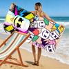 Marshmello-themed Print 2D Flat Print Beach Towel, Large Soft Quick Dry Towel for Beach Camping SwimmingXSTJ0915017