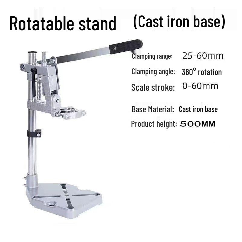 Multifunctional Hand Drill Stand: Converts Electric Drill To Bench Drill with Mini Pliers