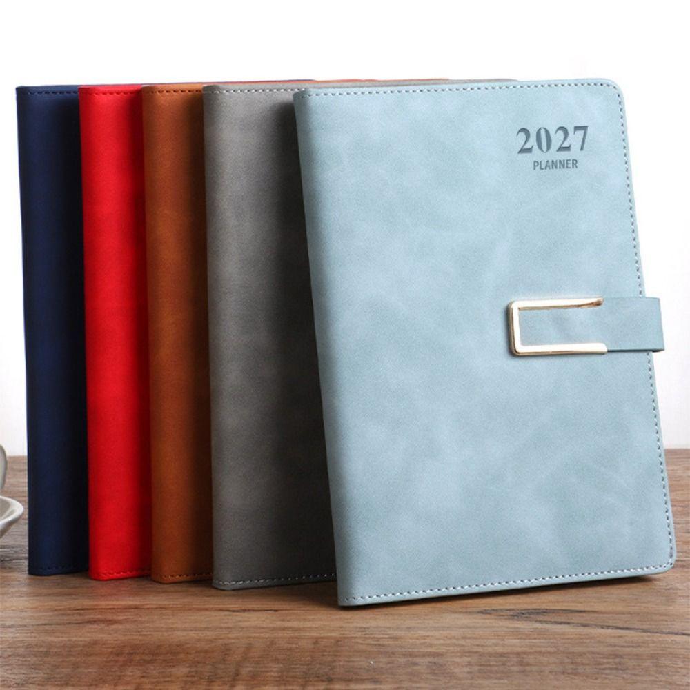 English A5 Agenda Planning Notebook 12 Months To-do List Notebook Diary Writing Pads  Stationery