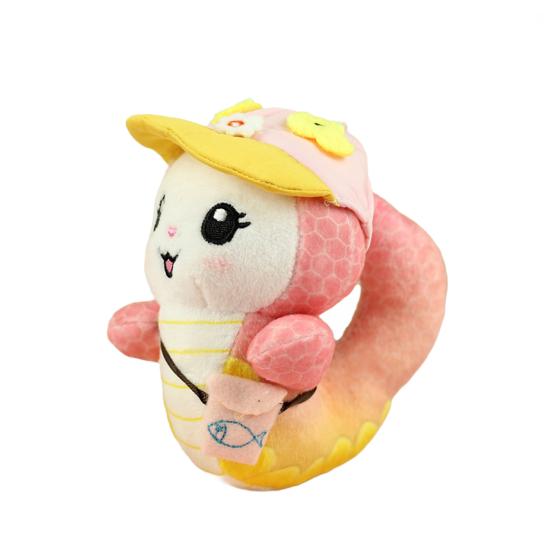 Плюшевая игрушка-подвеска в виде змеи, милая мягкая игрушка-змея, 2025 год