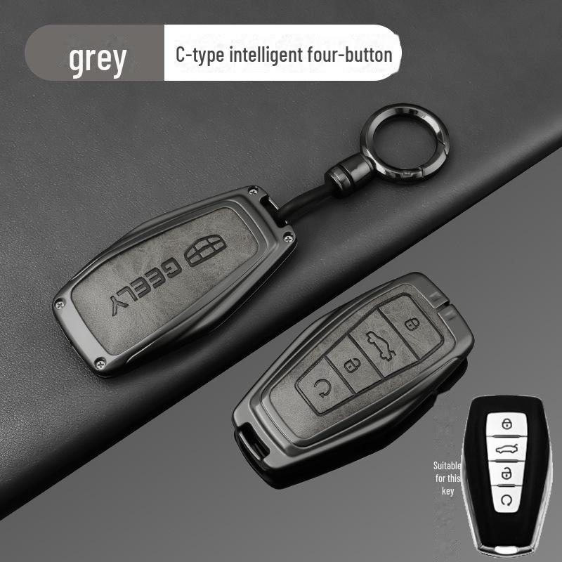 Husă cheie auto Geely pentru Emgrand, Haoyue L, Xingyue L, Xingrui L, Boyue, Binyue, Vision X6/X3