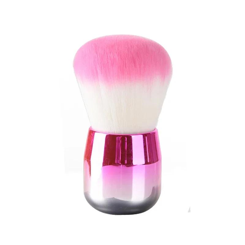 1PCS Professionals Nails Art Mushroom Brush Round Paint Gel Dust Cleaning Make Up Brush Manicure Accessories Equipment Tools
