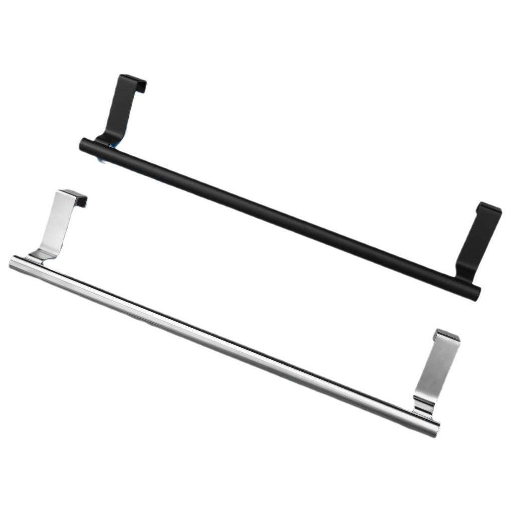 Handtuchhalter aus Edelstahl: Mehrzweck-Lagerregal für Küche und Bad, ohne Bohren, mit einer Stange