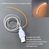 1Pcs Lamp Parts Diode Led Filament Flexible Dc 5V Usb Led 360° Luminous Bendable Creative Edison Bulb