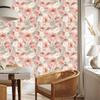 Watercolor Roses Wallpaper with Leaves for Living Room and Bedroom 50x1000