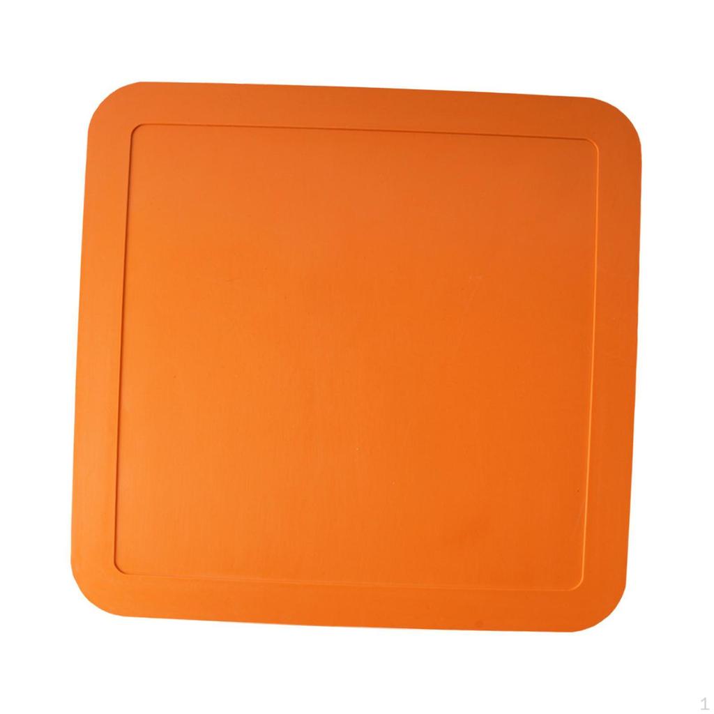 Baseball Softball Base Training Practice Equipment for Teeball Kids Triangle Orange