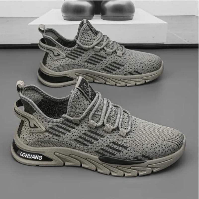 Men'S Summer Breathable New Men'S Casual Running Shoes Men'S Mesh Sports Shoes Men'S Flying Knitting Shoes M1207