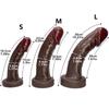 Black Mushroom Head Double Liquid Silicone Artificial Penis Makeup Female Masturbator Thick Long Vacation Penis Adult Sexual Supplies