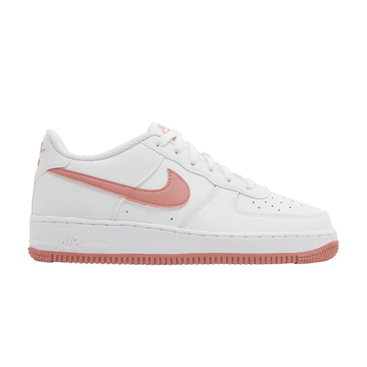 Nike Air Force 1 GS White Red Stardust 36
