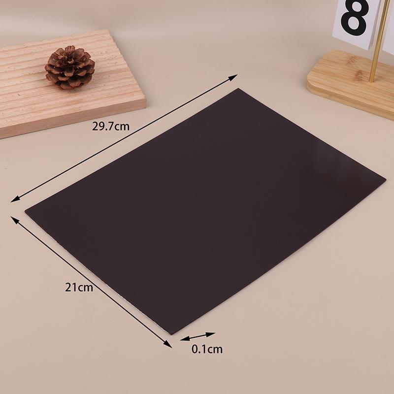 Adhesive Magnetic Sheets With Adhesive Backing Multiple Sizes Inches Flexible Magnet Sheets With Self Adhesive Sticky