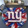 New York Giants2,Round Area Rug,Carpet Rug for Living Room Bedroom Sofa Playroom Decor,Non-slip Floor Mat