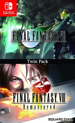 Final Fantasy VII VIII Remastered Twin Pack & - (Nintendo Switch) (Import Version)