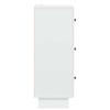 White Drawer Cabinet 33 x 34.5 x 90 cm Particleboard