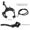 Front / Rear Fixie Bike Brake Kit Road Bike Cruiser Brake Set Bike Caliper Brake Kit Side Pull