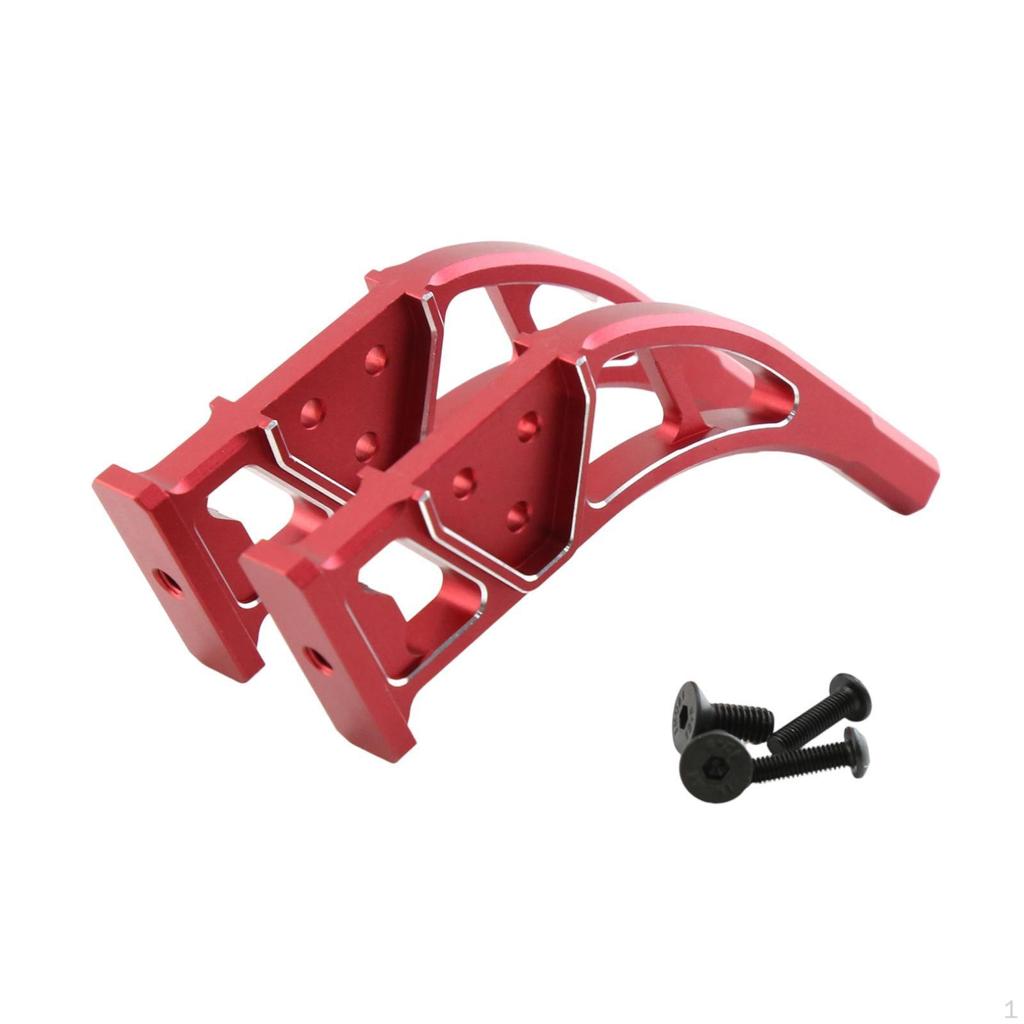 Aluminum Alloy Rear Wing Support Frame, Metal Lightweight Diffuser RC Car Part for
