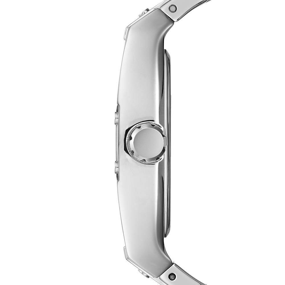 Guess Mens Silver Tone Multi-function Watch