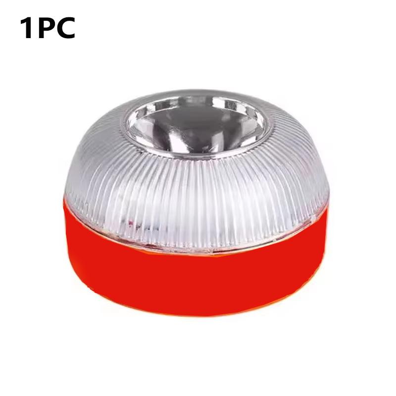 1/2/3PC Car Strobe Warning Emergency Light Flashing Magnetic Induction LED Warning Portable Road Accident Safety Accessory