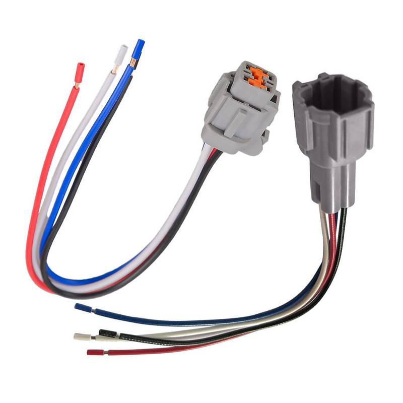 Radiator Cooling Fan Male & Female Connector Pigtail Wire Harness Fit For Nissan Maxima 2002-