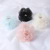 New Organza Flower Big Hair Claws Clips Women Girls Spring Chiffon Barrette Hair Clamps Elegant Ponytail Holder Hair Accessories