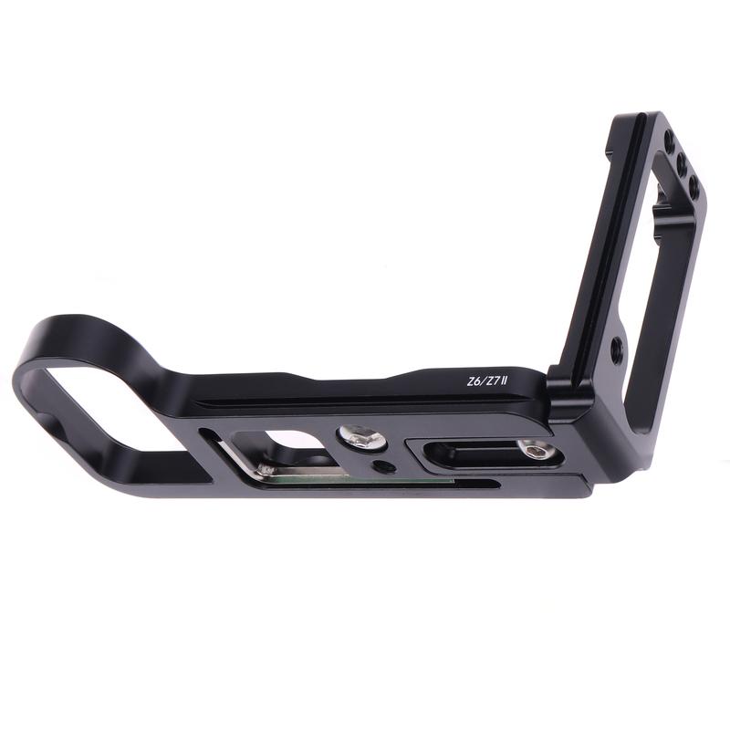 FOTGA Camera Hand Grip Quick Release Plate Vertical Bracket for Nikon Z5 Z6 Z7 Z6II Z7II Aluminium QR Quick Release Plate L Brac