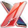 Case for Redmi 8A - E.F.CONNECTION - Shockproof Silicone - Transparent - Flexible - Tempered Glass