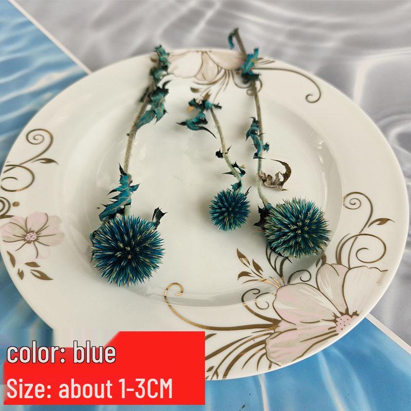 Blue Series Dried Flower DIY Kit: Hydrangea, Thousand-Layer Gold, Eucalyptus Leaf Souvenir Decoration