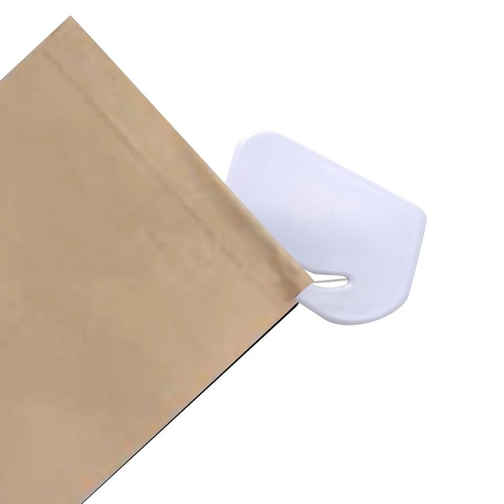 2-piece / 5-piece portable plastic letter opener, box opener, short hook unloader paper cutter, furniture packaging safety knife