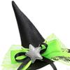 Enchanting Witch Hat Headband - Magical Hair Hoop for Halloween Costume Parties