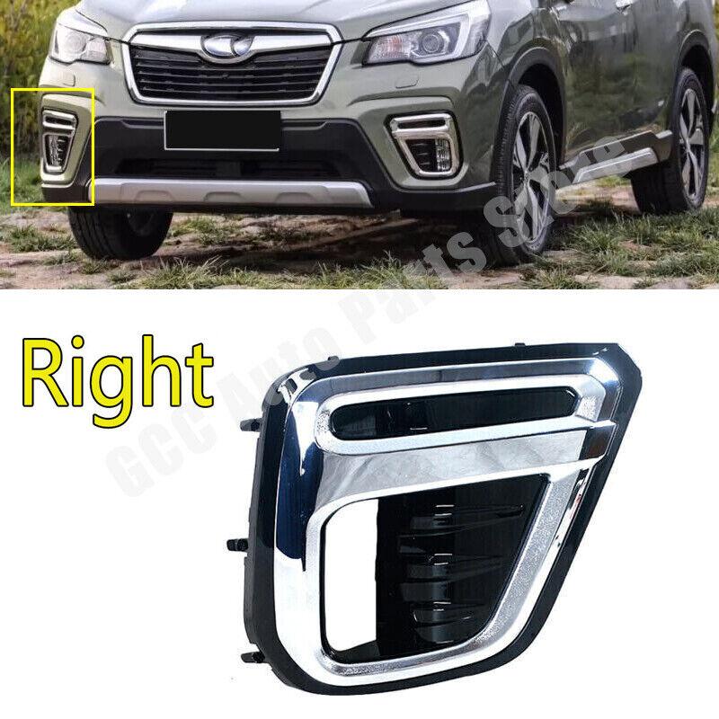 Накладка на противотуманную фару правого переднего бампера для Subaru Forester 2019-2021 AU