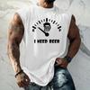 Canotta da uomo senza maniche vestibilità larga casual streetwear maglietta muscolare con grafica stampata texture gilet estivo per allenamento palestra