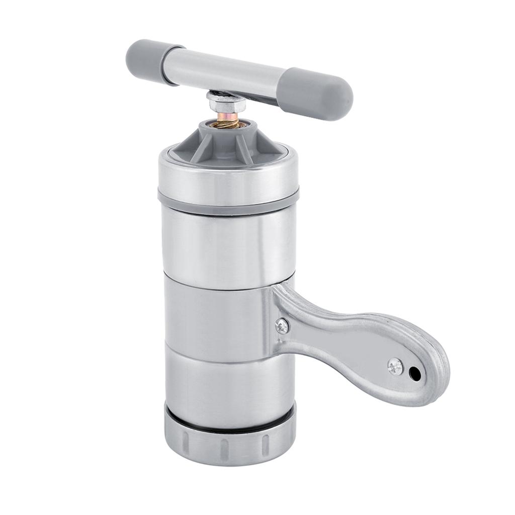 Haushalt Manuelle Edelstahl Nudelmaschine Nudelpresse Herstellungsmaschine mit 5 Formen