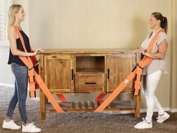 Belts For Carrying Large Furniture With Harnesses, Adjustable, Strong, Durable