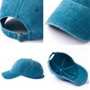 Washed Baseball Caps Xxl Big Size 63cm Snapback  Solid Color Dad Hat Outdoor Casual Sport Cap Male Big Size Hats Your Logo