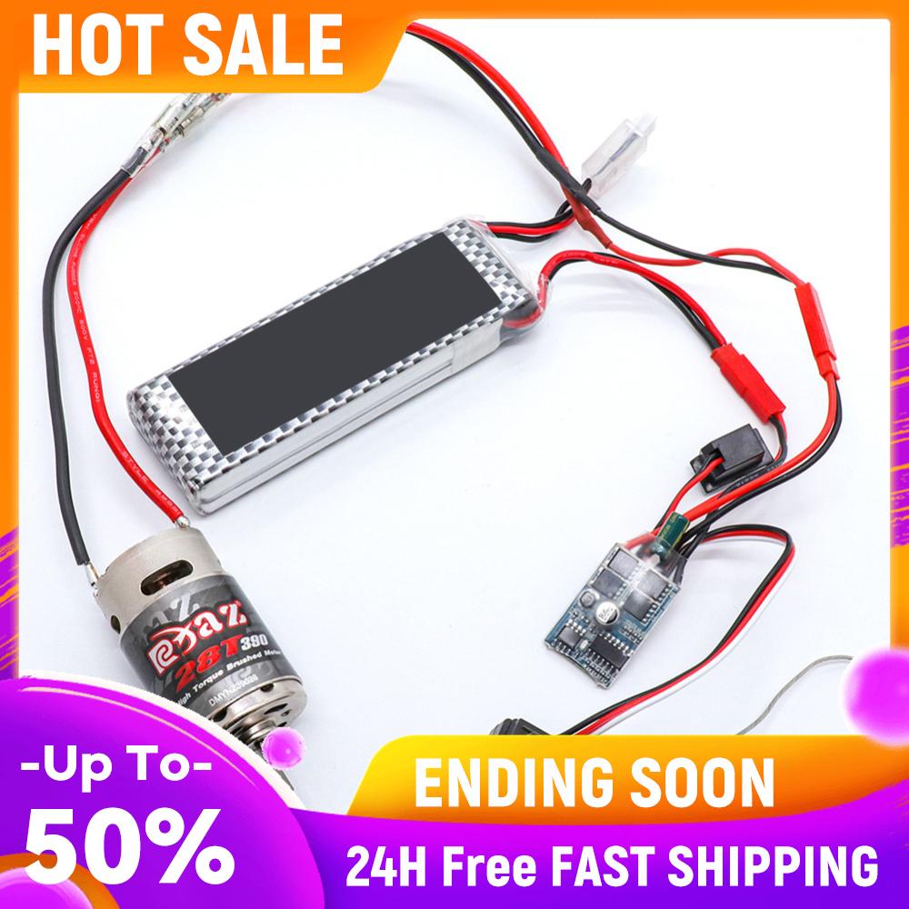 

28T 390 Brushed Motor DC Motor Stainless Steel RC Crawler Brushed Motor JST Electric Motor for TAMIYA TAM54393 300054393 China Mainland
