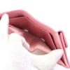 Great CHANEL Tri-fold wallet Classic small flap wallet pink Caviar skin AP0230 Used