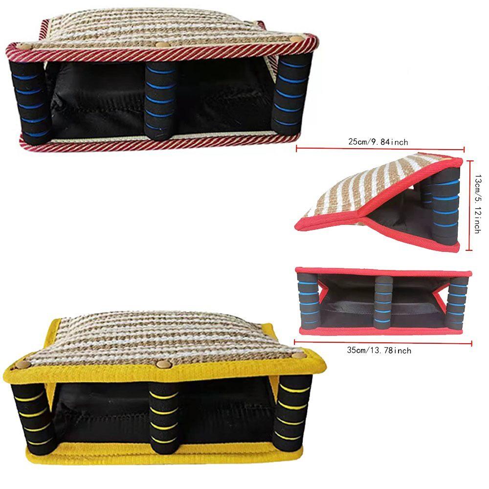 Triangle Dog Training Bite Pillow – Hemp Attack and Flying Target