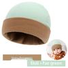 Matching Color Brushed Cap for Newborns: Spring, Autumn & Winter Styles, Double Size, 28 Colors