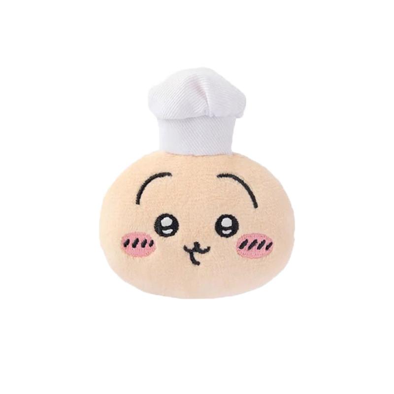 Cartoon Chiikawa Plush Pin With Restaurant Chef Hat Design For Home Toy Gift