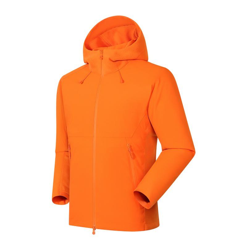 Meishidada 2025 Unisex Winter Windproof Fleece-Lined Ski Jacket L (175/92A)