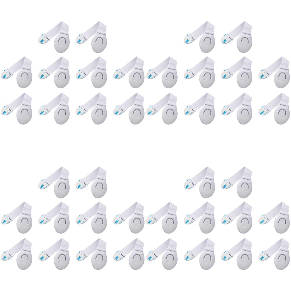 5-50 Pcs Kids Safety Cabinet Lock Baby Security Protector No Drilling Drawer Door Cabinet Lock Plastic Door Lock Safety Locks
