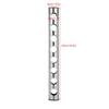 Stainless Steel Wine Rack Wall Mounted Kitchen Home Bar Holder Wines Shelves(8 Holes)